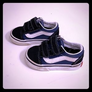 Vans OldSkool Navy Toddler Sneakers - 4T